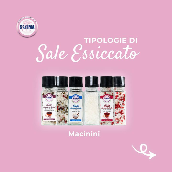👉 Quante tipologie ci sono di sale #essiccato? ✨