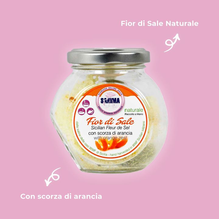 ✨ #Fior di #Sale - con scorza di #arancia 🍊