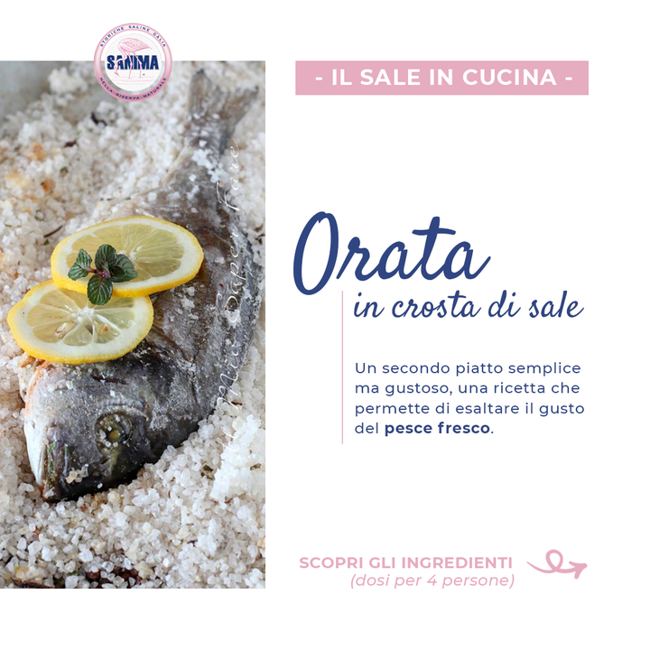 Cuciniamo insieme l'#orata in crosta di sale!🐟👩‍🍳